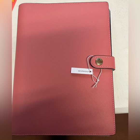 Coach | Office | Nwt Coach Notebook Taffy Cf51 | Poshmark